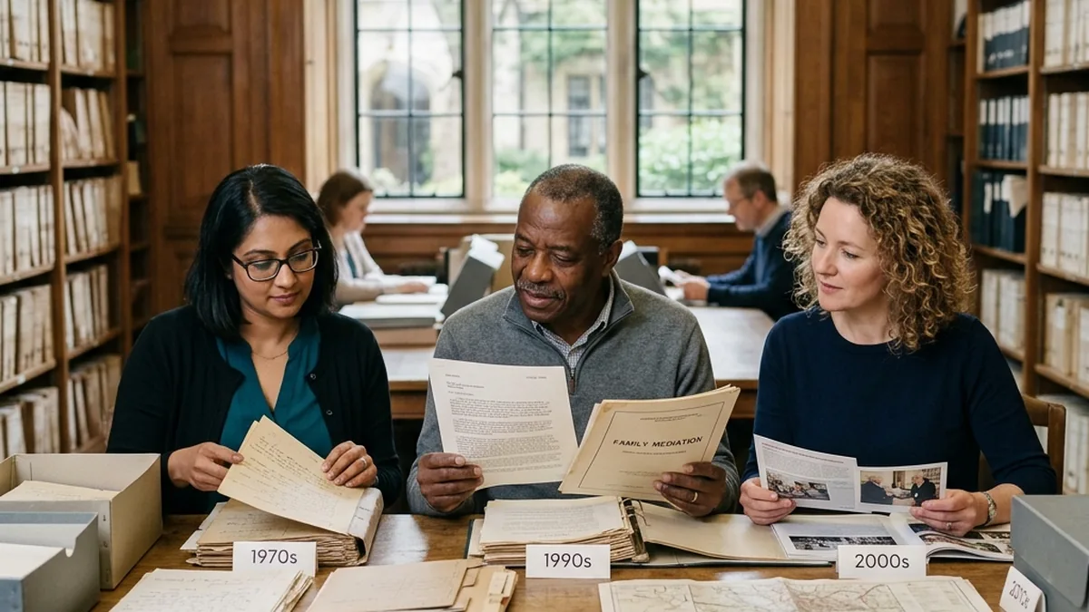 An archive of documents charting the development of family mediation in England and Wales over five decades